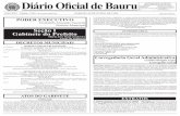 Diário Oficial de Bauru · SÁBADO, 06 DE JUNHO DE 2.020 DIÁRIO OFICIAL DE BAURU 1 ANO XXV - Edição 3.269 SÁBADO, 06 DE JUNHO DE 2.020 EDIÇÃO DIGITAL Diário Oficial de Bauru