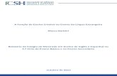 Relatório de Estágio de Mestrado em Ensino de Inglês e Espanhol no 3…³rio da... · 2019-07-25 · Relatório de Estágio apresentado para cumprimento dos requisitos necessários
