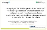 Integração de dados globais de análises omics (genômica, … · 2011-06-08 · Integração de dados globais de análises “omics”(genômica, transcriptômica e epigenômica)