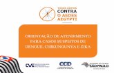 TODOS JUNTOS CONTRA · Pesquisar procedência ou história de viagens para área endêmica/epidêmica para dengue, chikungunya e Zika. Anti-inﬂamatórios não esteroidais e salicilatos