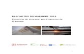BAROMETRO DO MÁRMORE 2016 Relatório de …...Barómetro do Mármore 2016 Relatório de Inovação nas empresas de mármore 3 ENQUADRAMENTO Num cenário de profunda globalização