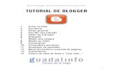 Manual de Blogger. Centro Guadalinfo Cenes de la …...Manual de Blogger. Centro Guadalinfo Cenes de la Vega (2014) 2. Escritorio El escritorio, como siempre, es tu punto de inicio.