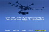 Guia Drones V12 - FINAL · NOTAM 1: aviso que contém informação relativa ao estabelecimento, condição ou modificação de qualquer instalação aeronáutica, serviço, procedimento