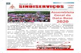 Setembro / Outubro 2019 SINDISERVIÇOSs3-sa-east-1.amazonaws.com/wordpress-direta/sites/956/wp-content... · Setembro / Outubro 2019 Assembleia Geral da Data-Base Participe e Decida