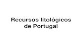 Recursos litológicos de Portugal...Legendas das áreas emersas do continente. Áreas imersas (zonas cobertas de água), junto ao continente. Mapas com informações geológicas diversas.