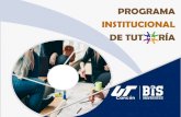 PROGRAMA INSTITUCIONAL DE TUT RÍAutcancun.edu.mx/wp-content/uploads/2016/07/PIT.pdf · En el 2009 se creó un Programa de Tutoría, mismo que estaba integrado por los siguientes