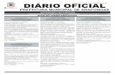 Diário Oficial do Município de Arapongas · II, em atendimento a Secretaria Municipal de Educação – SEMAD. Modalidade: Concorrência nº. 004/2016- PMA. Valor: R$ 2.035.000,00