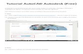 Tutorial AutoCAD Autodesk (Free) - UFPE AutoCAD... · 2015-10-09 · Tutorial AutoCAD Autodesk (Free) O AutoCAD é uma ferramenta que tem como intuito auxiliar na construção, montagem,