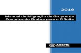 Manual de Migração de Grupos de Contatos do Zimbra para o G … · 2019-08-16 · Fundação Universidade Federal de Mato Grosso do Sul Agência de Tecnologia da Informação e