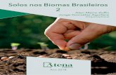 solos nos biomas brasileiros 2 - Atena Editora · Solos nos Biomas Brasileiros 2 Capítulo 1 2 argilosos, entretanto, não houve relação entre AD e GC (p>0,05). A compactação