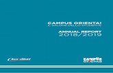 ANNUAL REPORT 2018/2019 - Itsmost › wp-content › uploads › 2019 › 10 › Annual... · 2019-10-09 · 3 IL SALOne deLLO STUdenTe cAMPUS ORIenTA Il Salone dello Studente - campus