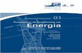 Ronaldo Bicalho Coord.) · Bibliografia: p. 210-222 Relatório final do estudo do sistema produtivo Energia, integrante da pesquisa “Perspectivas do Investimento no Brasil”, realizada
