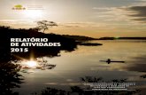 RELATÓRIO DE ATIVIDADES 2015...(2015 - 2014) As estimativas de desmatamento para a Amazônia Legal e Amazonas, feitas pelo INPE, indicam um aumento de 16% na Amazônia Legal e de