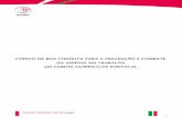 CÓDIGO DE BOA CONDUTA PARA A PREVENÇÃO E COMBATE AO ... · 2 Comité Olímpico de Portugal PREÂMBULO O Comité Olímpico de Portugal, tendo em vista dar cumprimento aos deveres