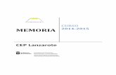 CURSO MEMORIA - Gobierno de Canarias › medusa › edublog › ...Las visitas del director del CEP a centros de especial interés para los objetivos y la actividad de este Centro