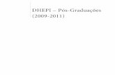DHEPI – Pós-Graduações (2009-2011) · Musical e o modo como ele se organizava à volta dos manuais escolares produzidos entre 1967, ano de criação do Ciclo Preparatório do