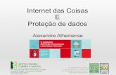 Internet das Coisas E Proteção de dados...• Ampliar o debate legislativo sobre a proteção de dados pessoais e a regulamentação do marco civil • Ampliar a conscientização