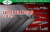 ABRAZADERAS - Tehesa Industrial S.A. de C.V.tehesa.net/wp-content/uploads/2019/04/Lista-de-precios_Tehesa.pdf · Diagonal Defensores de la República No. 535 Col. Santa María C.P.