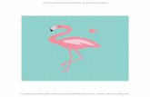FESTA FLAMINGO PARA IMPRIMIR . PLAQUINHA15X20CM · 2018-04-21 · festa flamingo para imprimir . plaquinha 15x20cm ilustraÇÕes ©papeloka para o blog encontrando ideias apenas para