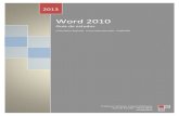 Word 2010 · 2017-06-11 · 1 FAMETRO – Cursos de Administração - Informática Aplicada – Word 2010 Word 2010 O Word faz parte da suíte de aplicativos Office, e é considerado