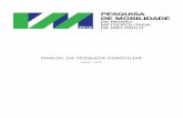 MANUAL DA PESQUISA DOMICILIAR - USP · 2017-06-06 · Pesquisa de Mobilidade da RMSP – 2012 – Manual da Pesquisa Domiciliar 7 INSTRUÇÕES GERAIS AO PESQUISADOR PREPARAÇÃO PARA