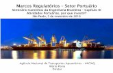 Marcos Regulatórios Setor Portuário - Instituto de Engenharia · 2018-02-26 · exploração de Porto Público na forma de arrendamentos Res. 2.240-ANTAQ Regulação de arrendamentos