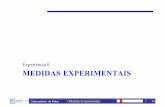 Experiência 0 MEDIDAS EXPERIMENTAIS · Laboratórios de Física Medidas Experimentais 9 Medir e comparar Medir e Comparar •Para descrever os fenómenos naturais temos de fazer