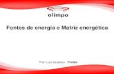 Fontes de energia e Matriz energética - Editora Opirus · FONTES DE ENERGIA PRIMÁRIA Recursos Naturais SECUNDÁRIA Obtida a partir da transformação das fontes primárias. •