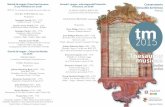 2015 - patrimonioculturale.regione.basilicata.it · John Dowland (1563 - 1626) A Fancy Cambridge Ms Dd 9.33. Alonso Mudarra (1510 - 1580) Romanesca da Tres libros de musica en cifras.
