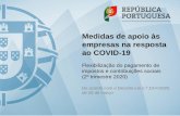 Medidas de apoio às empresas na resposta ao COVID-19 › wp-content › uploads › 2020 › ... · 2020-03-27 · Medidas de apoio às empresas na resposta ao COVID-19 Flexibilização