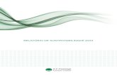 RELATÓRIO DE SUSTENTABILIDADE 2014 · publica o seu Relatório de Sustentabilidade com base nas diretrizes da Global Reporting Initiative (GRI), mo-delo internacional que consolida