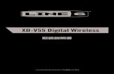 XD-V55 Digital Wireless - Line 6 Japan · 2018-10-23 · xd-v55デジタル・ワイヤレス・システムをお使いいただくにあたり、本書をよくお読みください。