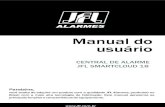 Manual do usuário - JFL Alarmesjflalarmes.com.br/wp-content/uploads/2018/09/jfl-download... · 2 Após conectar os dispositivos no barramento seus leds ficam piscando enquanto não