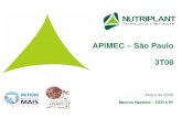 Nutriplant Apimec 3T08 - MZ...Esta apresentação contém considerações futuras referentes às perspectivas do negócio, estimativas de resultados operacionais e financeiros, e às