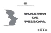 BOLETIM DE PESSOAL · 2018-04-18 · relativa ao interstício de 03 de outubro de 2011 a 03 de outu-bro de 2013, com efeitos financeiros a partir de 13 de junho de 2016, data do reconhecimento
