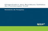 Diagnóstico dos Resíduos Sólidos da Construção Civilrepositorio.ipea.gov.br/bitstream/11058/7669/1/RP... · 2017-04-06 · Pr Missão do Ipea oduzir, articular e disseminar conhecimento