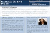 Nesta Edição: Brasil Palavra do Presidente Nova diretora SPE …spebrasil.org › wp-content › uploads › 2015 › 12 › SPE-Noticias... · 2016-04-22 · Notícias da SPE Brasil