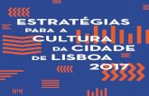 colaboração para - Lisboa · 10 ESTRATÉGIAS PARA A CULTURA DA CIDADE DE LISBOA 2017 Figura 5.9. Sessões de espetáculos ao vivo 2004-2014 (n.º) . . . . . . . . . . . . . . .