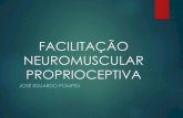 FACILITAÇÃO NEUROMUSCULAR PROPRIOCEPTIVA · Neuromuscular •envolve nervos e músculos Proprioceptiva •relaciona-se a receptores sensoriais que enviam informações relacionadas