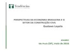 PERSPECTIVAS DA ECONOMIA BRASILEIRA E O SETOR DA … · 2016-05-31 · PERSPECTIVAS DA ECONOMIA BRASILEIRA E O SETOR DA CONSTRU ÇÃO CIVIL Gustavo Loyola APeMEC São Paulo (SP),