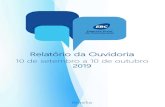 Relatório da Ouvidoria - Agência Brasil · Festival de Música Rádio MEC premia o melhor da produção ... contribuições recebidas ao longo do período examinado por este relatório