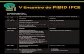 V Encontro do PIBID IFCE · AUDITÓRIO CASTELO V Encontro do PIBID IFCE 24 e 25 de maio de 2019 Campus Fortaleza. Title: programacao_A4 Created Date: 5/21/2019 9:11:42 AM ...