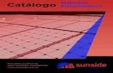 Catálogo - Sunside › wp-content › uploads › 2016 › 01 › ...Catálogo Materiais Fotovoltaicos A Sunside se reserva o deireito de a qualquer momento e sem aviso prévio, efetuar