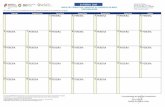 Calendário Semanal 2018 em branco...Feriados obrigatórios e facultativos: : 1/1, 19/4, 21/4; 25/4, 1/5, 10/6, 20/6; 15/8, 5/10, 1/11, 1/12, 8/12, 25/12 Os Municipais e 3ºfeira de