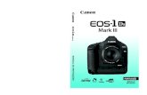 MANUAL DE INSTRUÇÕES - WordPress.com...2 Obrigado por ter adquirido um produto Canon. A EOS-1Ds Mark III é uma câmara digital SLR de topo de gama e elevado desempenho, com um sensor