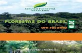 FLORESTAS DO BRASIL - Yoladanielbertoli.synthasite.com/resources/Florestas do Brasil - MMA2010.pdfno cenário nacional e internacional. Compila dados de diversas fontes nacionais produzidas