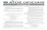 ATOS OFICIAIS - Prefeitura Municipal de Valinhos · 4.733/2011 que Institui Plano de Valorização de Saúde Pública do Município de Va-linhos`. Art. 4º. Departamento de Saúde