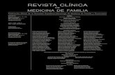 REVISTA Vol. 2 - Nº 2 Clin Med Fam 2007; 2 (2).pdf · 2016-01-04 · Rev Clin Med Fam. Vol. 2. Núm. 2 - 1 de Octubre 2007 ISSN: 1699 - 695 X REVISTA CLÍNICA DE MEDICINA DE FAMILIA