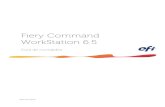 Fiery Command WorkStation 6 · 2020-05-12 · A Fiery Command WorkStation 6.5 e o Fiery Hot Folders podem ser conectados a: Servidores Fiery com o software de sistema Fiery: − FS100/100