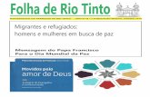 INFORMATIVO DA PARÓQUIA DE RIO TINTO ANO 01 N.º 2 … · 2018-01-09 · Artur Rafael da Rocha Coimbra – 19/11/2017 Matias Cunha Ramos – 08/12/2017 Sofia Freitas de Azevedo ...